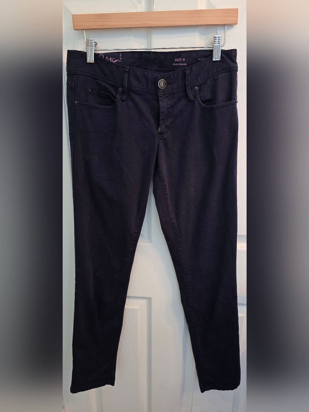 Lilly Pulitzer Worth Skinny Pants Navy Blue Size 4